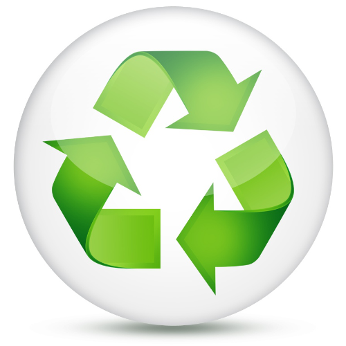 green-recycling-button